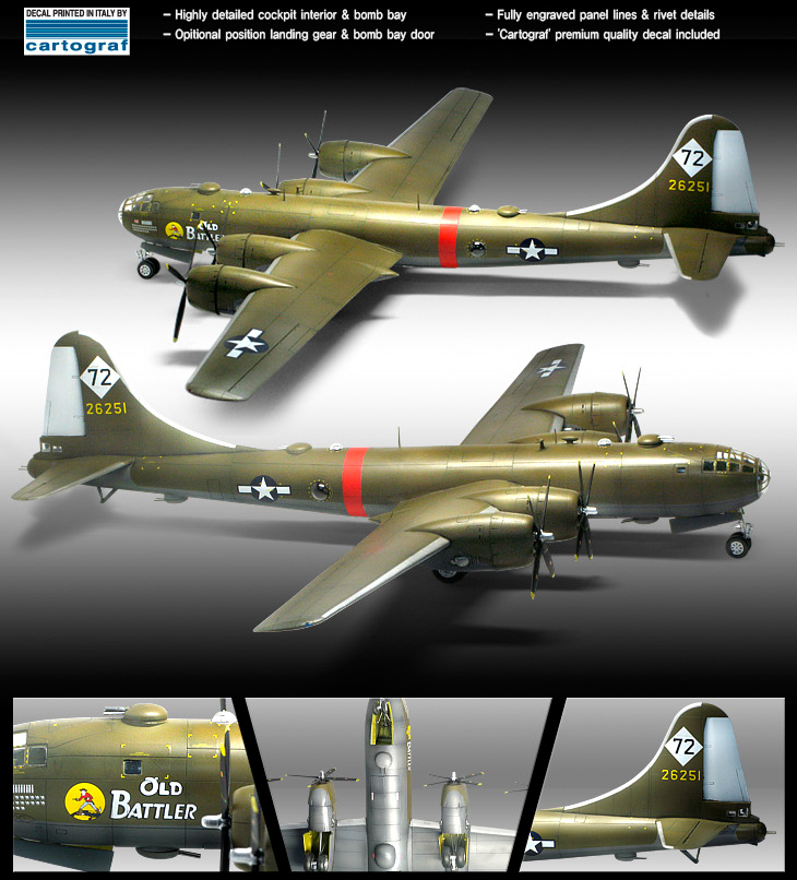 b 52 plastic model kit