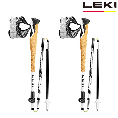 [정품][LEKI/레키] 크로스트레일 FX 수퍼라이트 컴팩트 65226851 스틱2개(1SET) (여성분 추천)