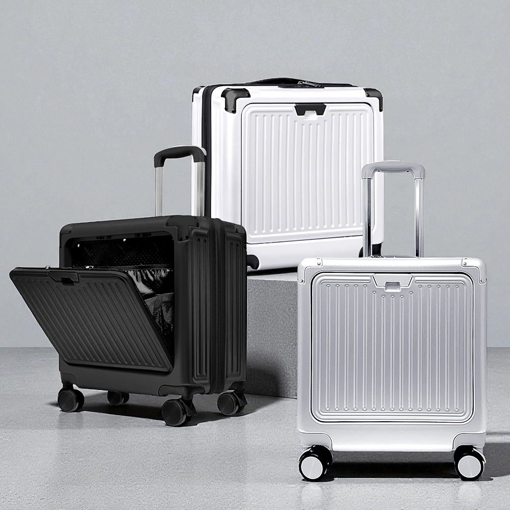 TRV_트레빌플러스 원터치 캐리어 버먼트 여행가방 캐리어 18인치