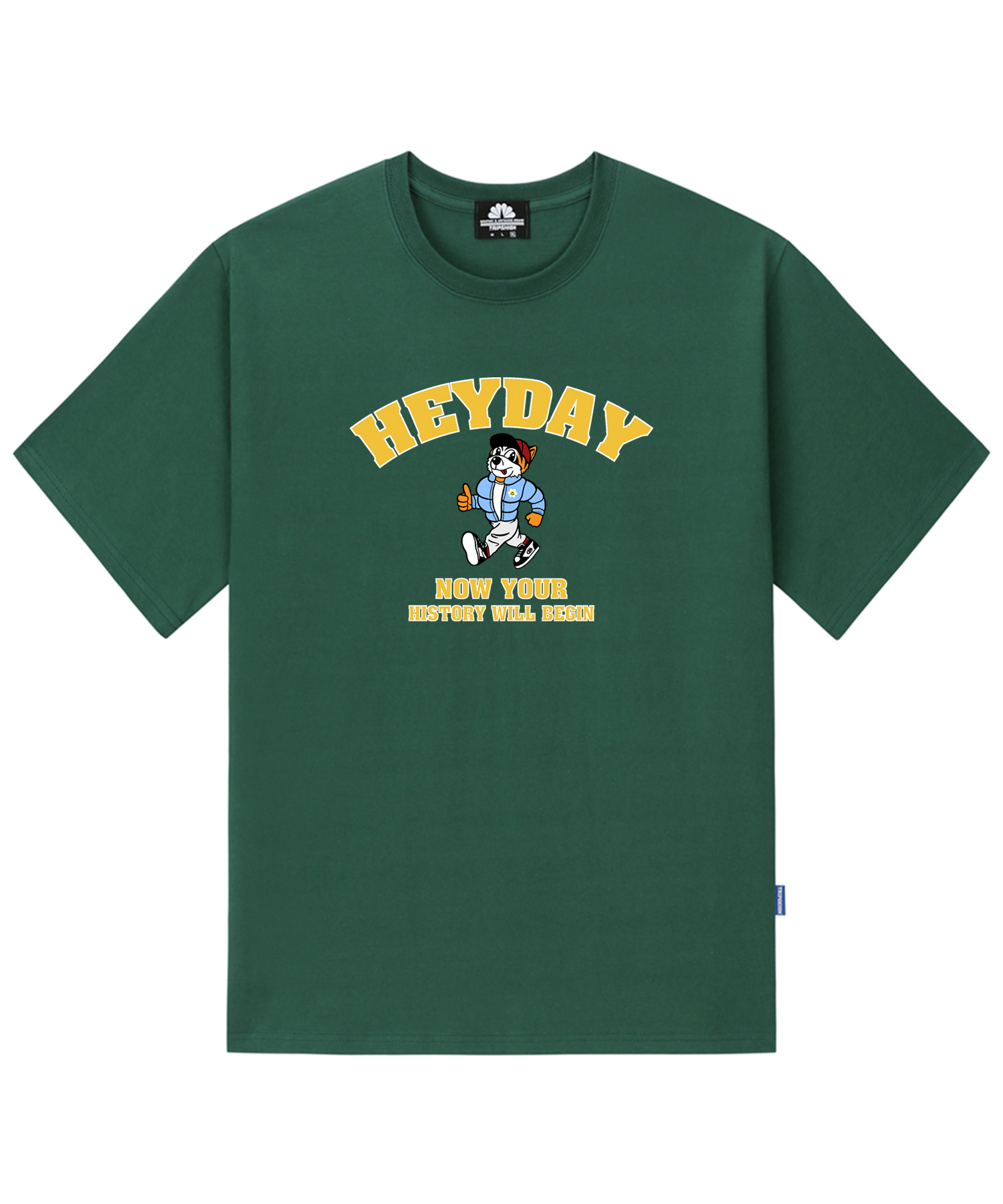 HEYDAY TIGER GRAPHIC T-SHIRTS - GREEN