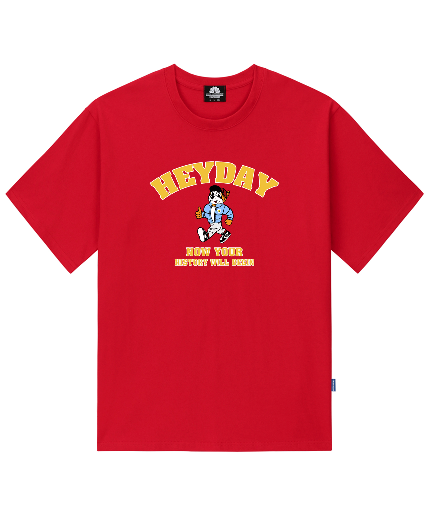 HEYDAY TIGER GRAPHIC T-SHIRTS - RED