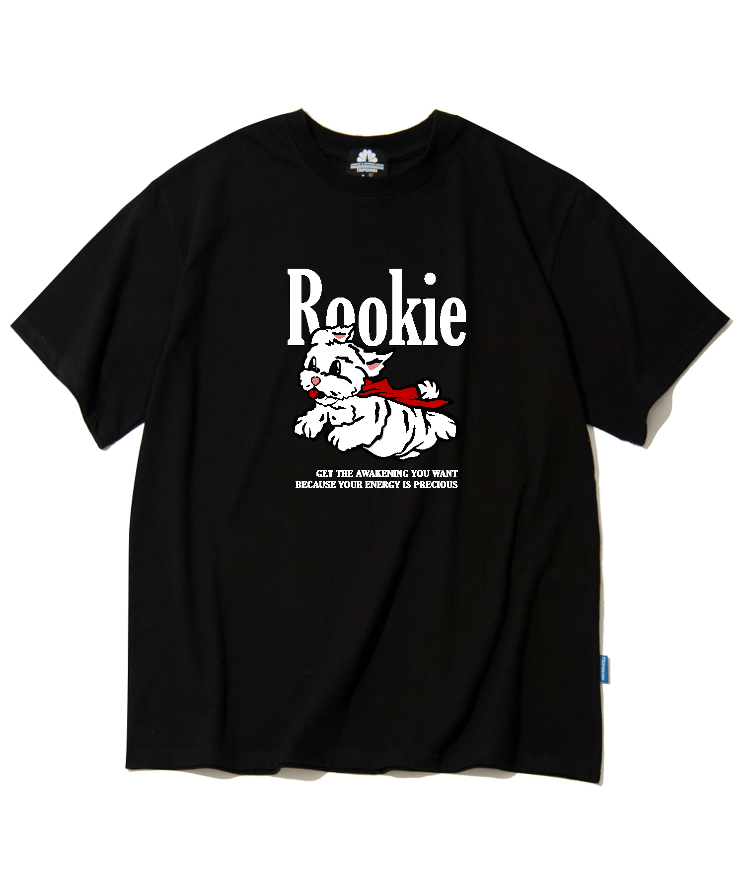 ROOKIE MALTESE GRAPHIC T-SHIRTS - BLACK