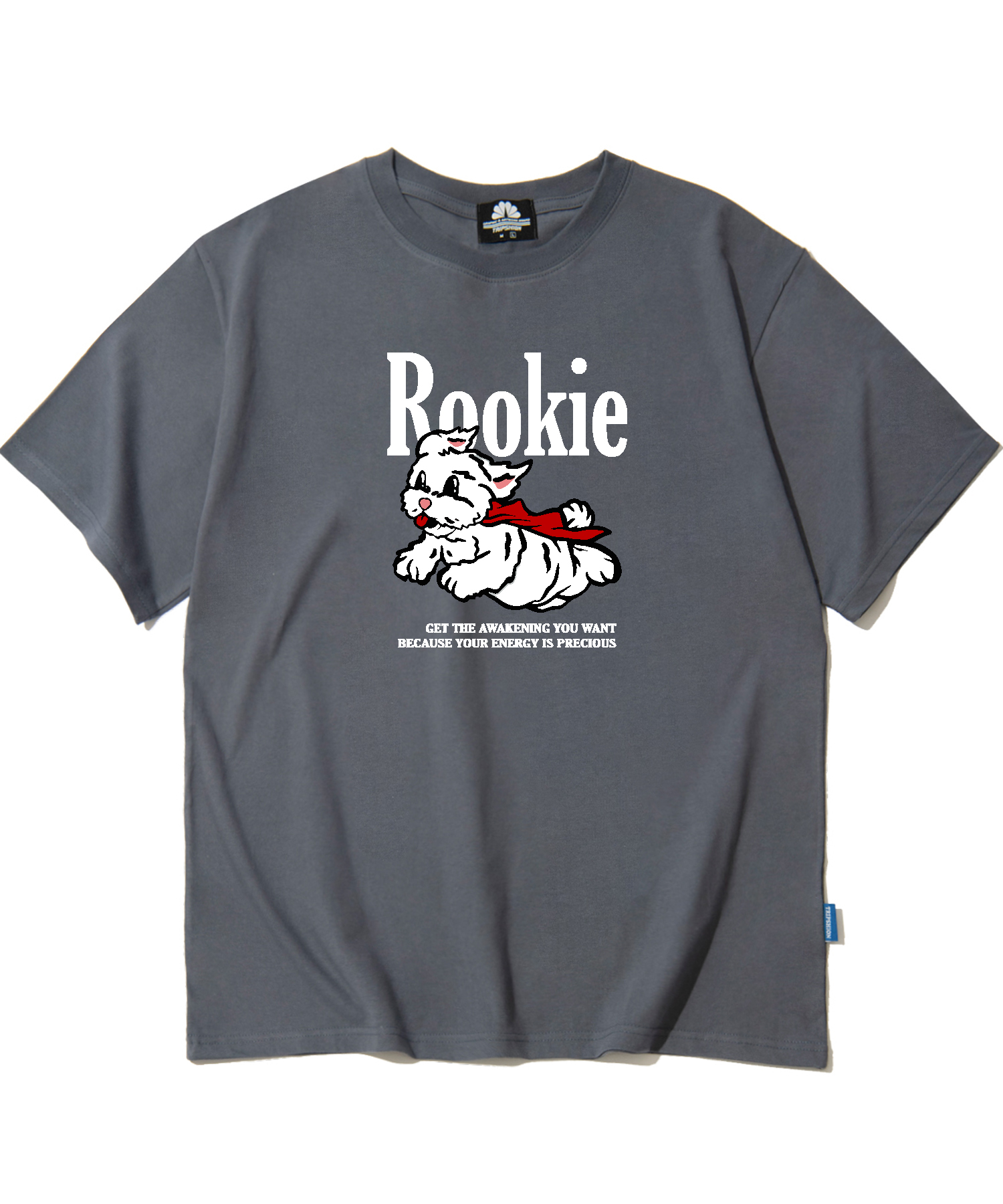 ROOKIE MALTESE GRAPHIC T-SHIRTS - GRAY