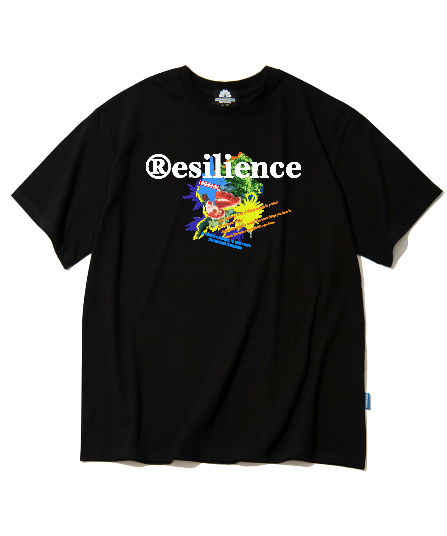 RESILIENCE GRAPHIC T-SHIRTS - BLACK