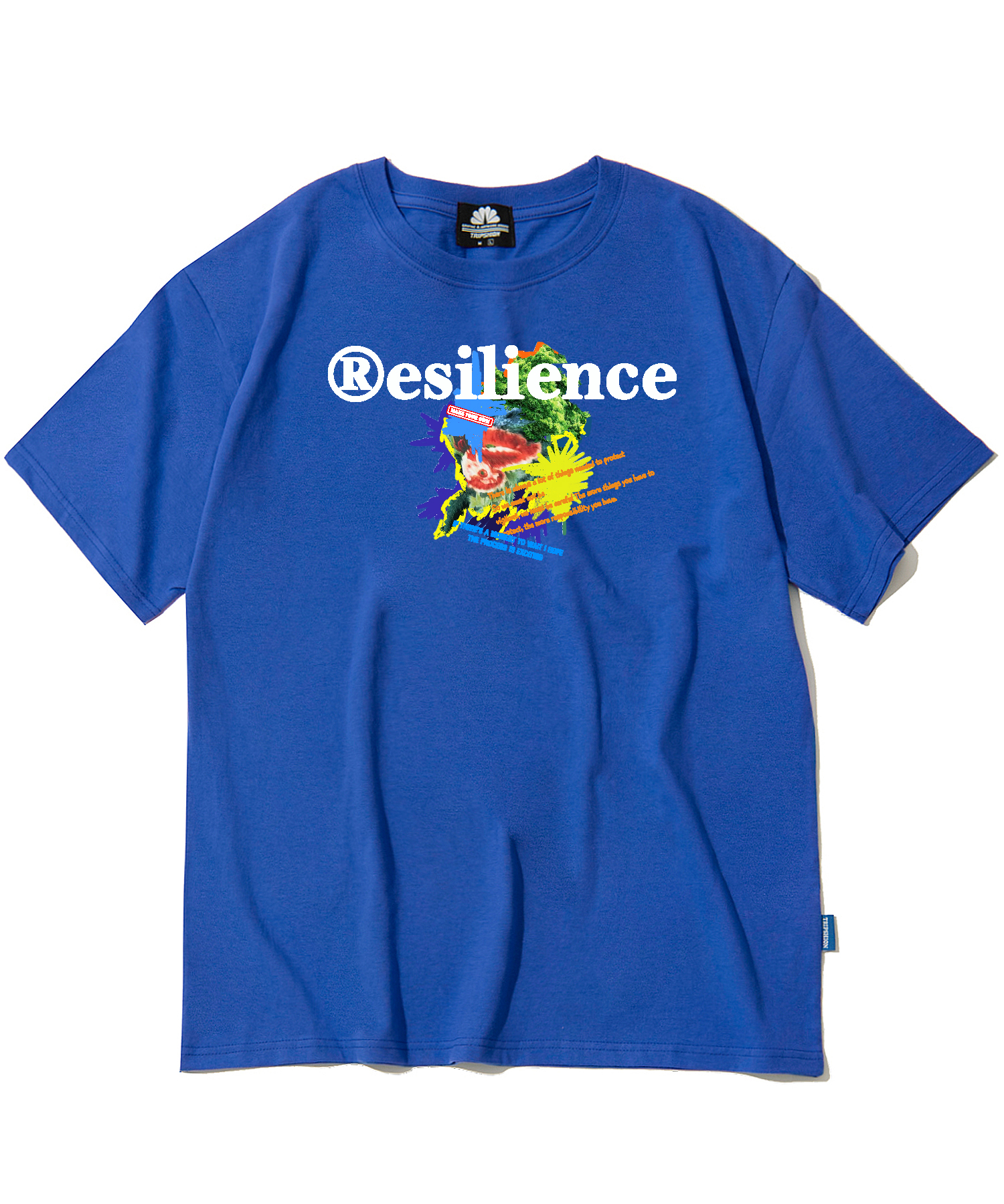 RESILIENCE GRAPHIC T-SHIRTS - BLUE