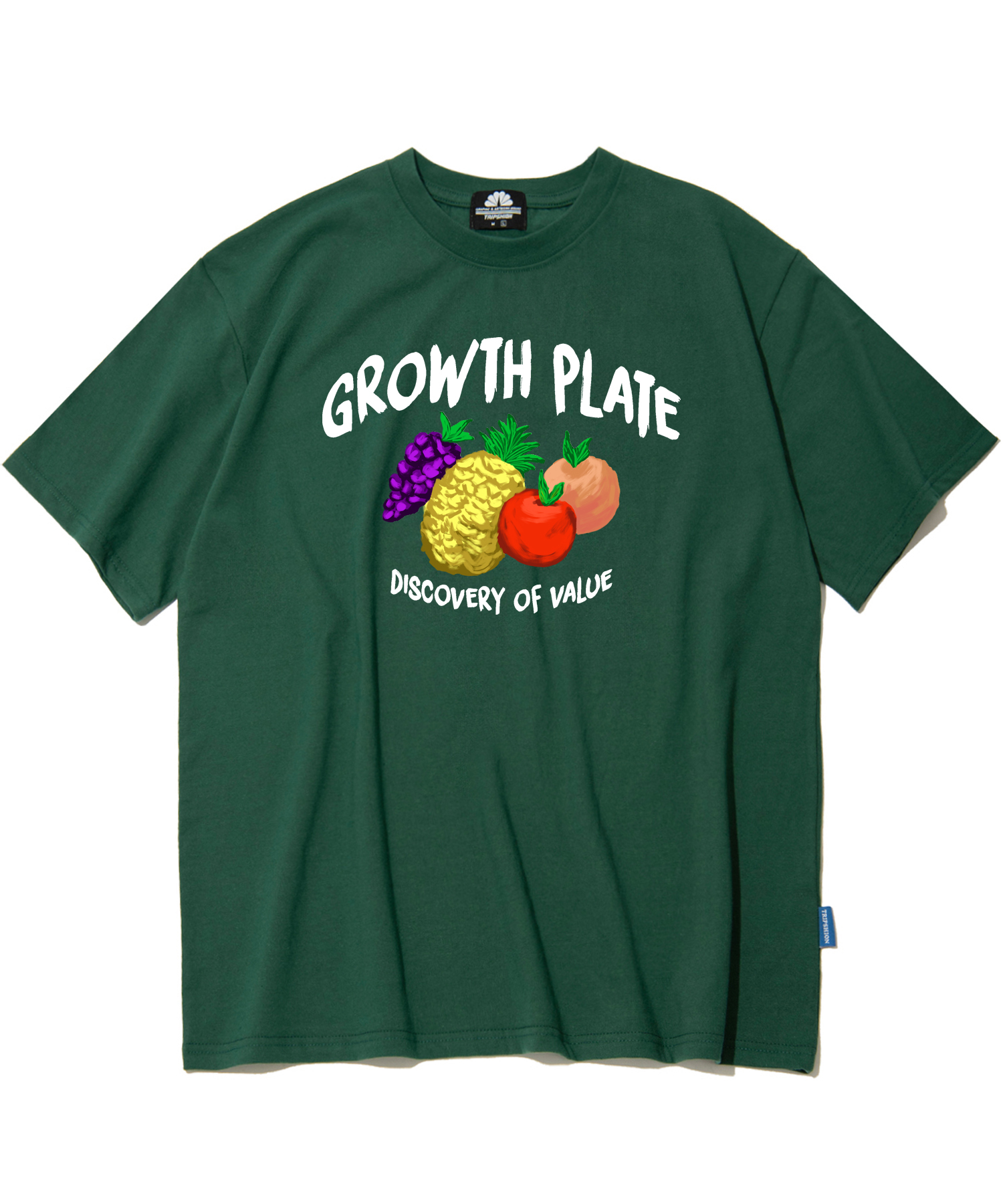 GROWTH PLATE FRUITS GRAPHIC T-SHIRTS - GREEN