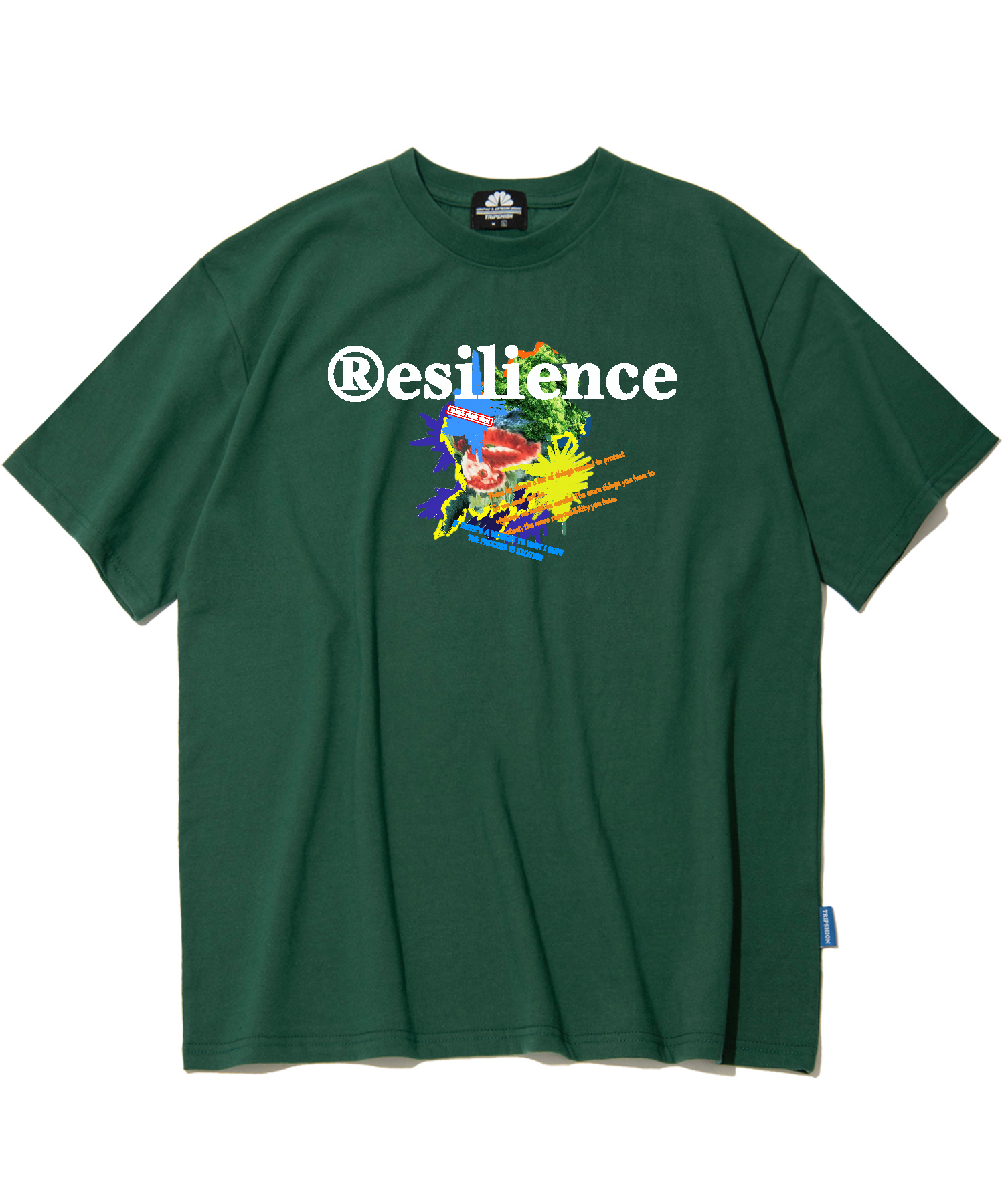 RESILIENCE GRAPHIC T-SHIRTS - GREEN