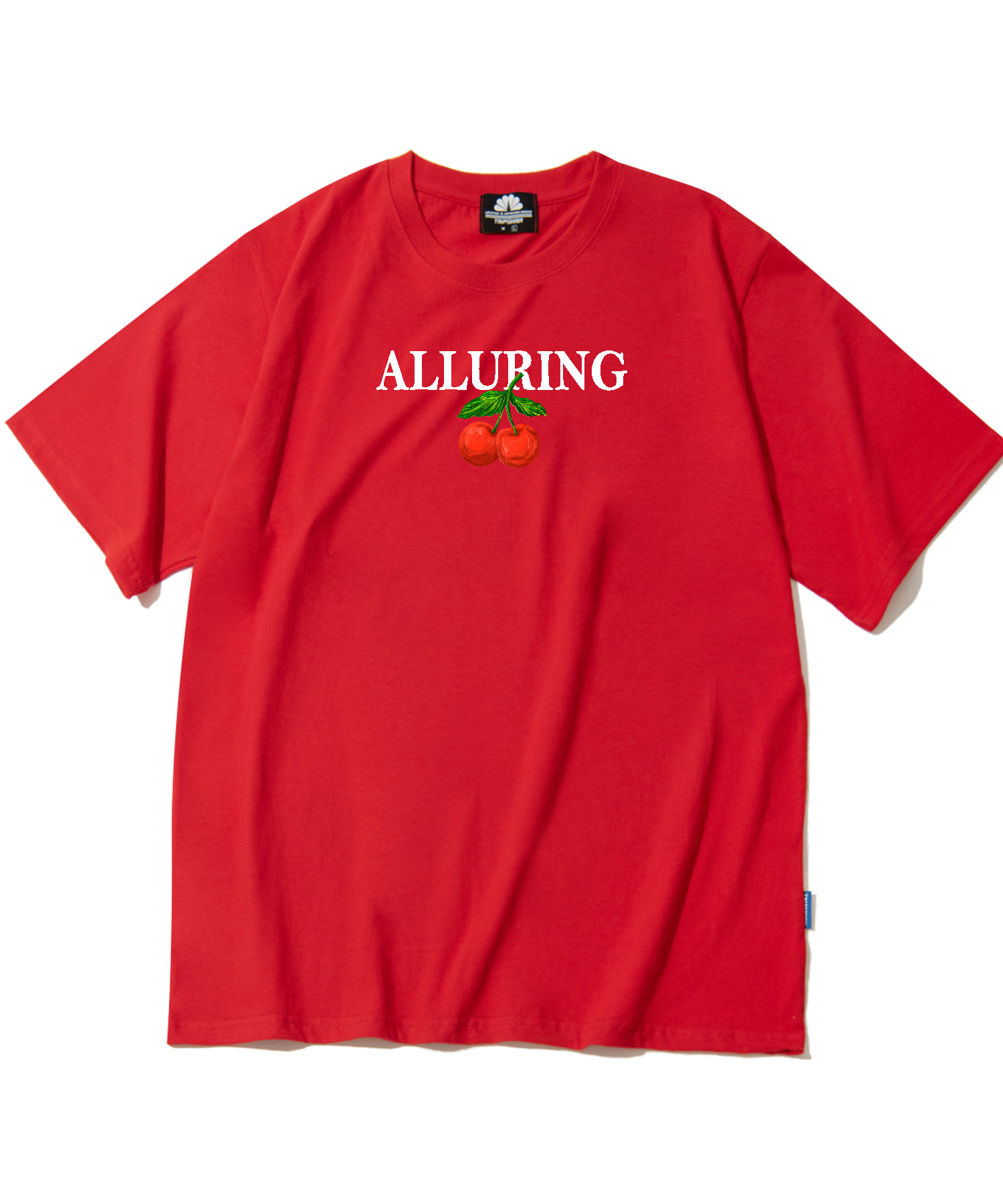 ALLURIG CHERRY GRAPHIC T-SHIRTS - RED