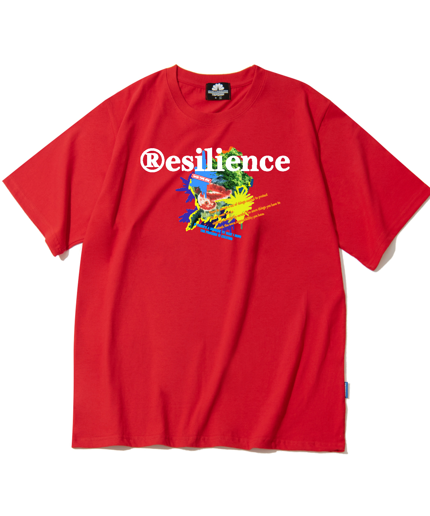 RESILIENCE GRAPHIC T-SHIRTS - RED