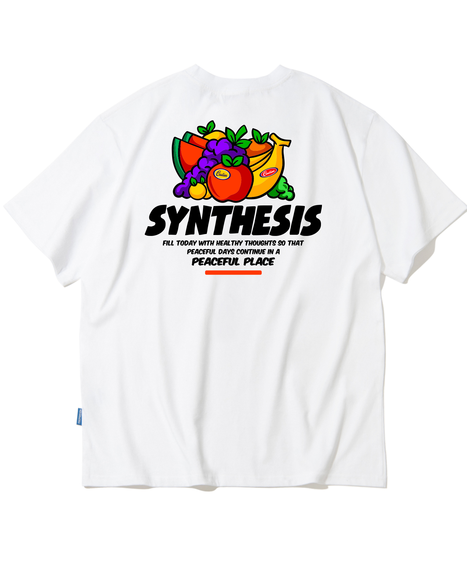ASSORTED FRUITS GRAPHIC T-SHIRTS - WHITE