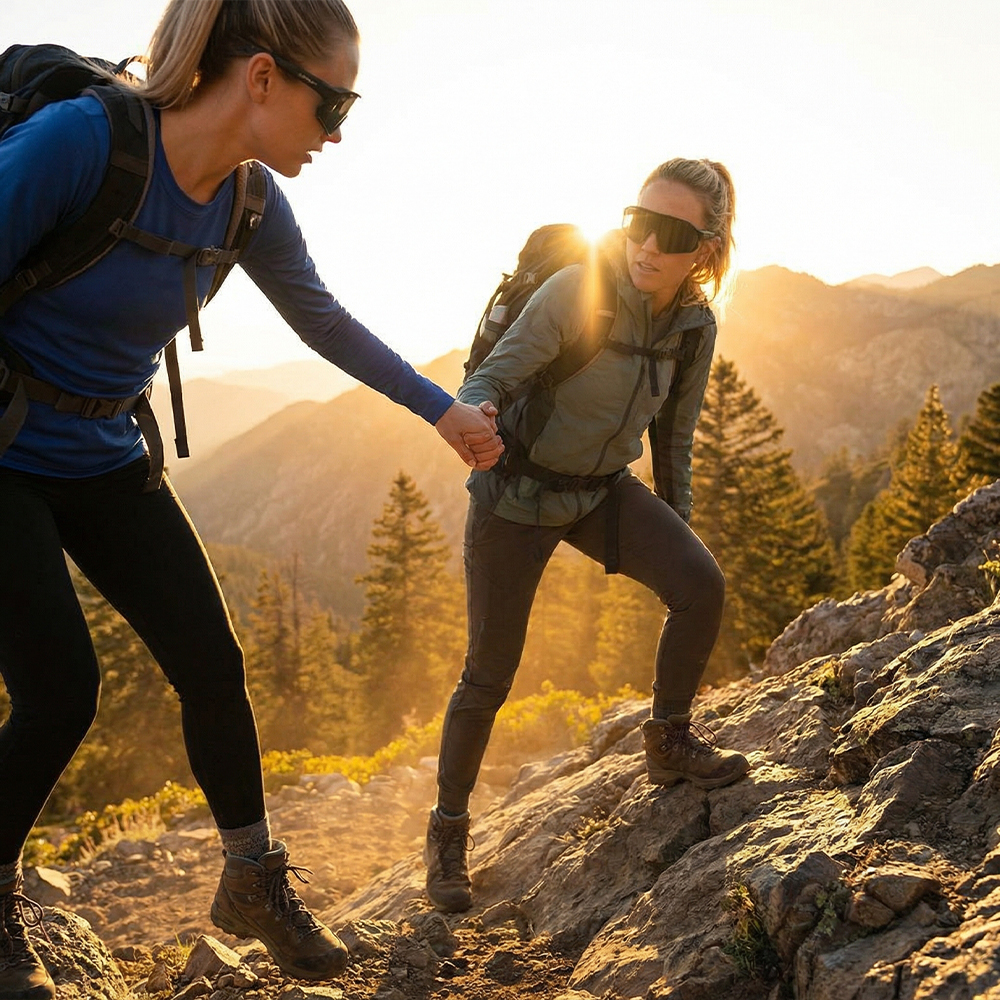 칸투칸 프리미엄 편광 와이드 렌즈 고글 블랙 자외선 차단 99%