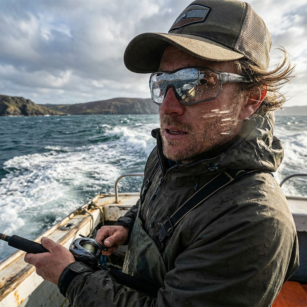 칸투칸 프리미엄 변색 렌즈 고글 변색 클리어 자외선 차단 99%