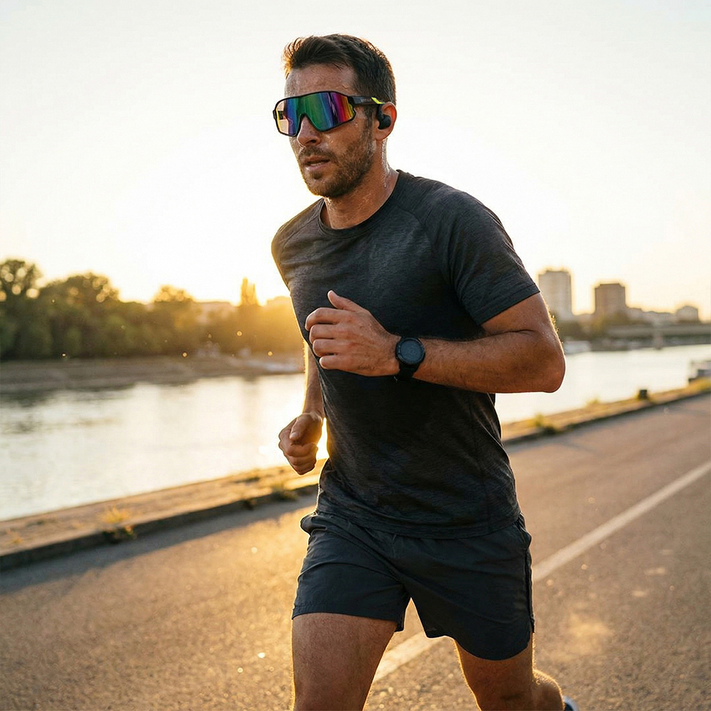 칸투칸 프리미엄 편광 와이드 미러 렌즈 고글 미러 그린 자외선 차단 99%