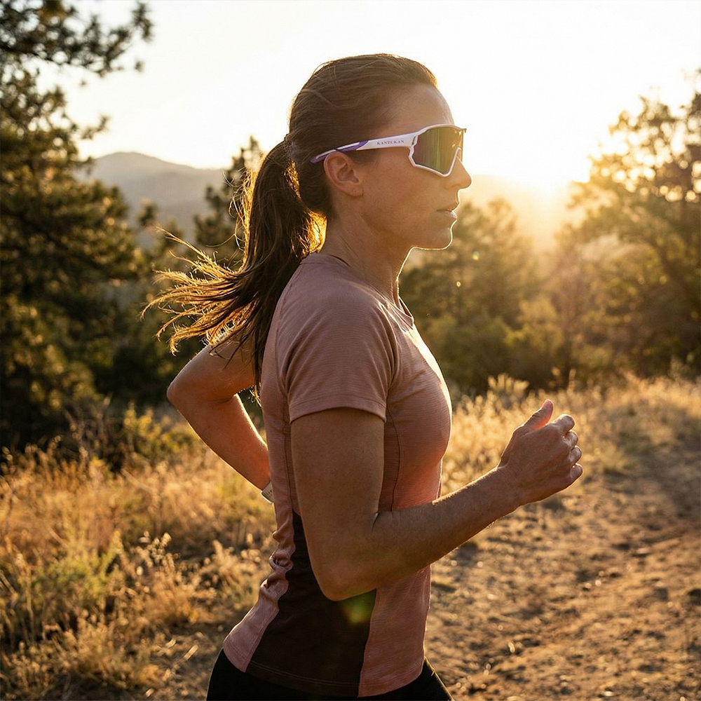 칸투칸 프리미엄 편광 와이드 미러 렌즈 고글 미러 화이트 자외선 차단 99%