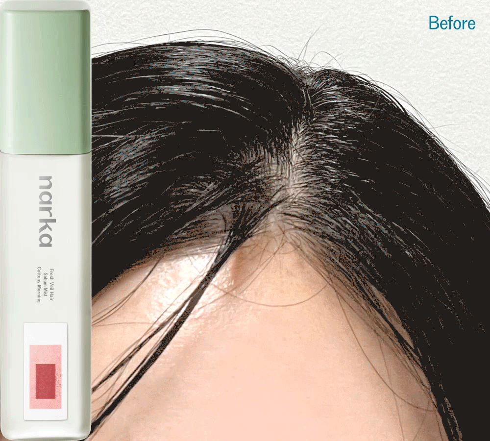 brume cheveux narka coréen