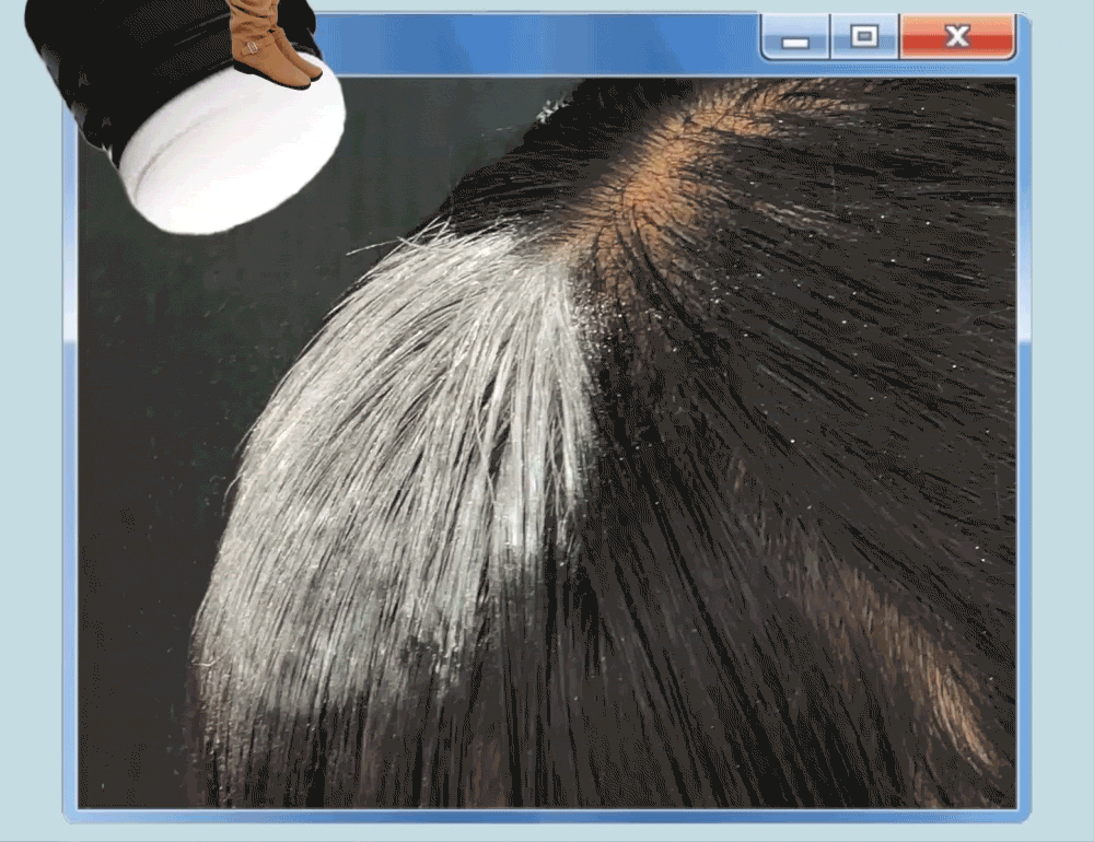 brume cheveux narka coréen