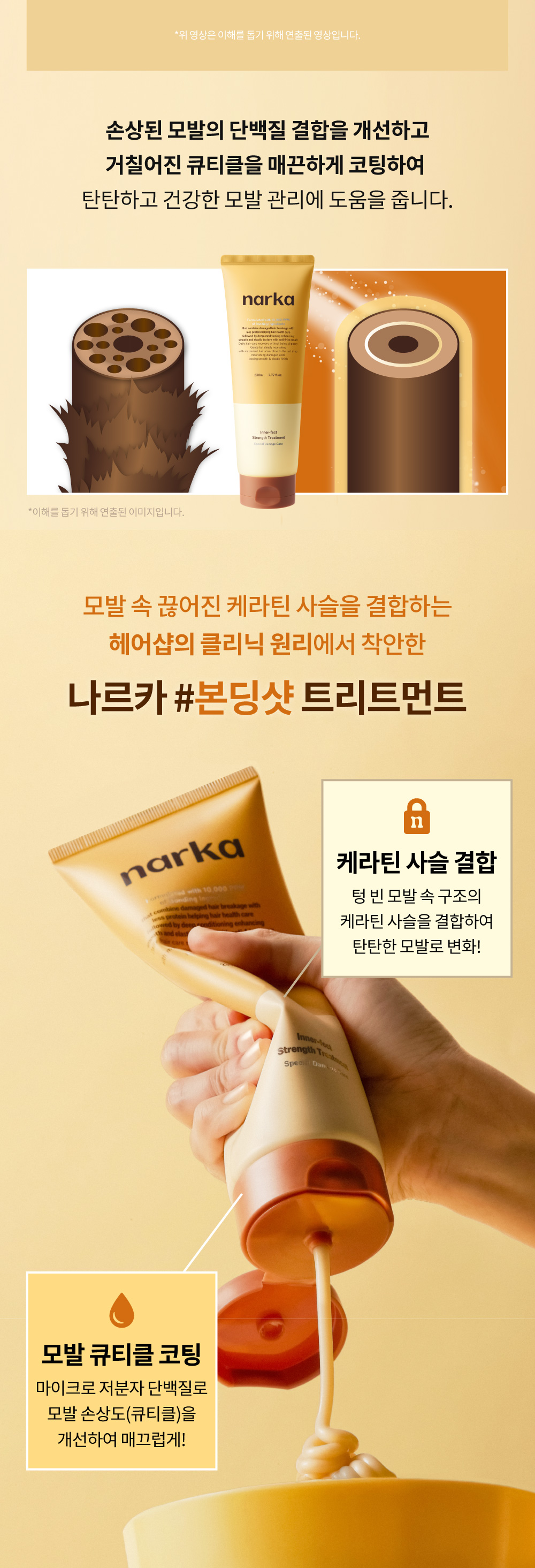 après shampoing narka coréen
