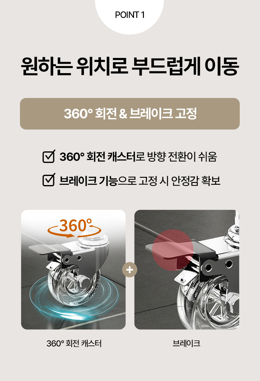 손잡이 달린 이동식 빨래트롤리 빨래바구니 세탁바구니 빨래통 2단 빨래함 상세 이미지 6