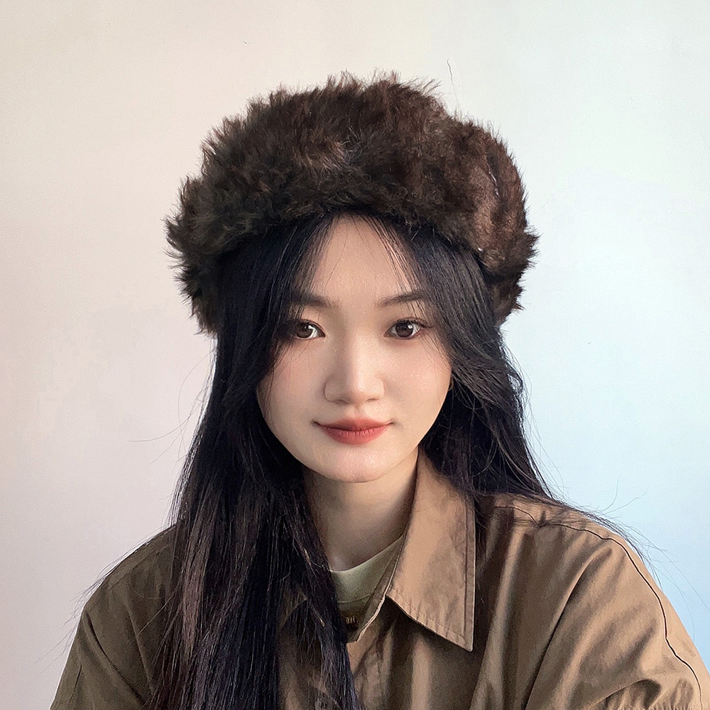 Oce 군밤모자캡 흰색 자대 햇모자 햇