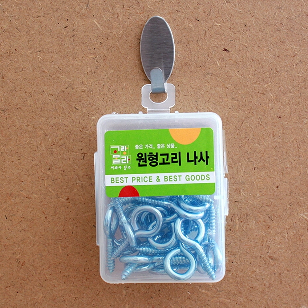 Oce 30p 원형고리 나사 30mm 후크 철물피스 미니후크