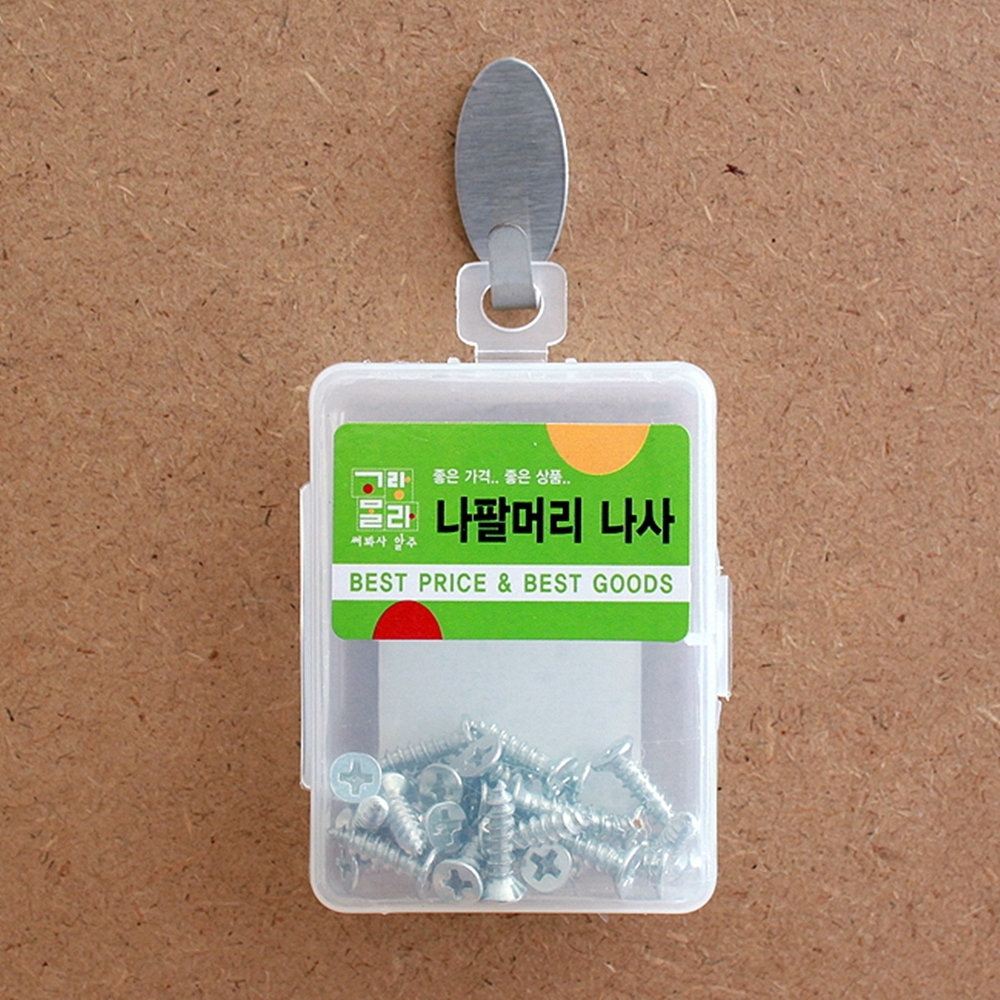 Oce 30p 나팔머리 나사 15mm 조립피스 스크류피스 철물피스