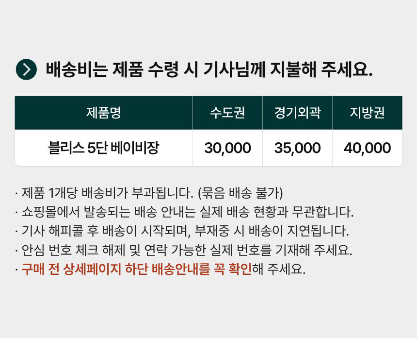 블리스 5단 미니 원룸 옷장 서랍장 3컬러 상세 이미지 1