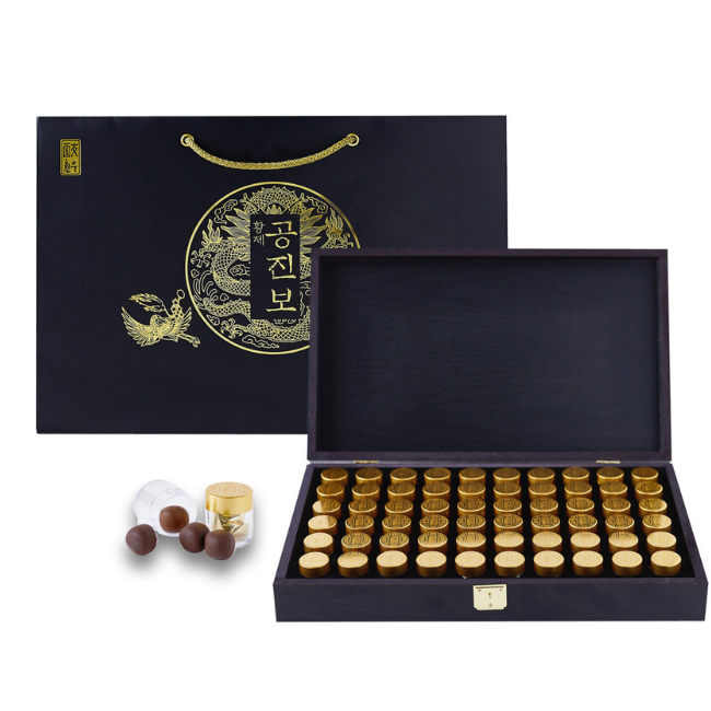 명절선물 황제공진보, 침향환은 훤우