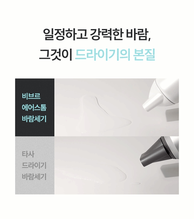 비브르 에어스톰 BLDC 드라이기 V-HD8 드라이어 헤어드라이기 상세 이미지 13