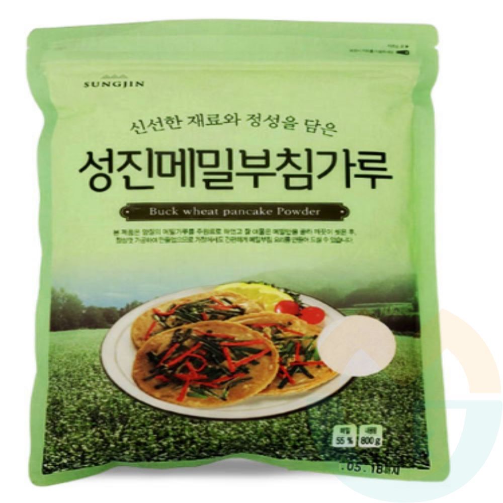 굿마켓 메밀부침가루 800g 메밀부침개만들기