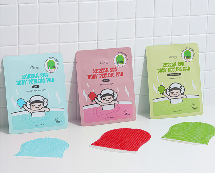 allongs Korean Spa Body Peeling Pad