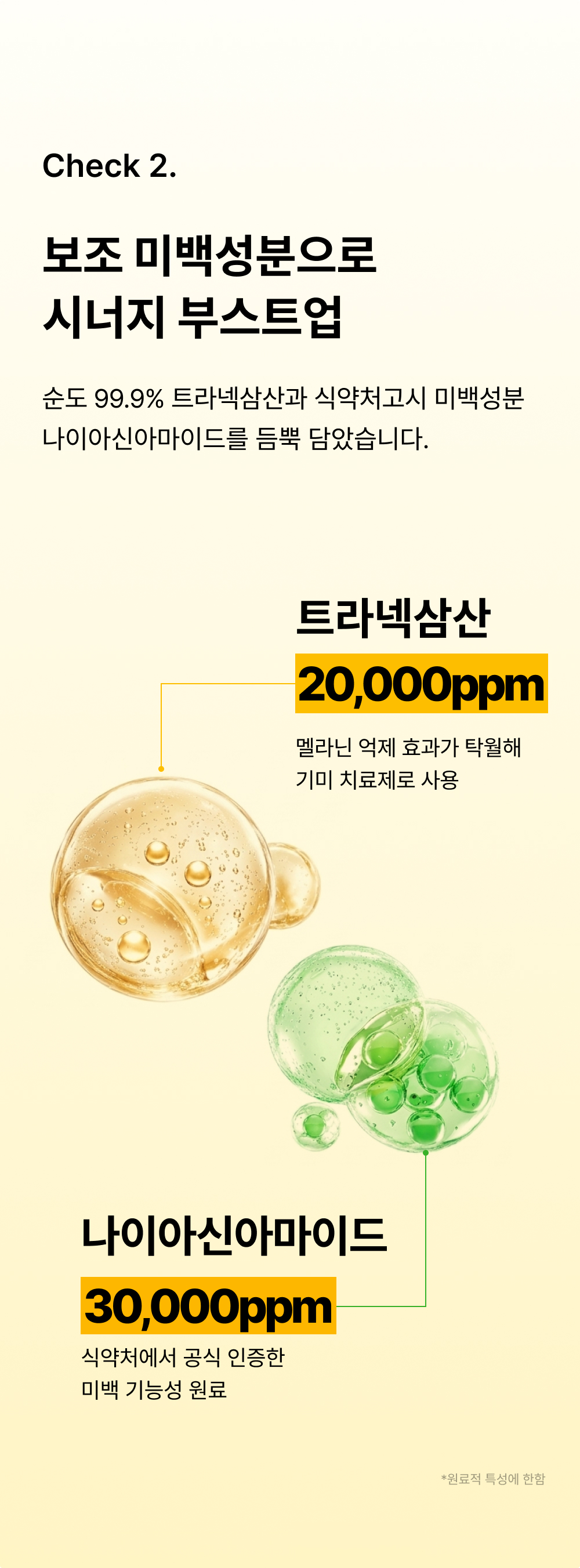 스킨화이트 미백 세럼 60ml 트라넥삼산 화이트닝 앰플 브라이트닝 에센스