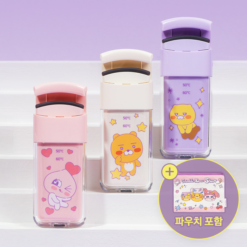 [카카오프렌즈] 트윙클 속눈썹 고데기 온열 뷰러