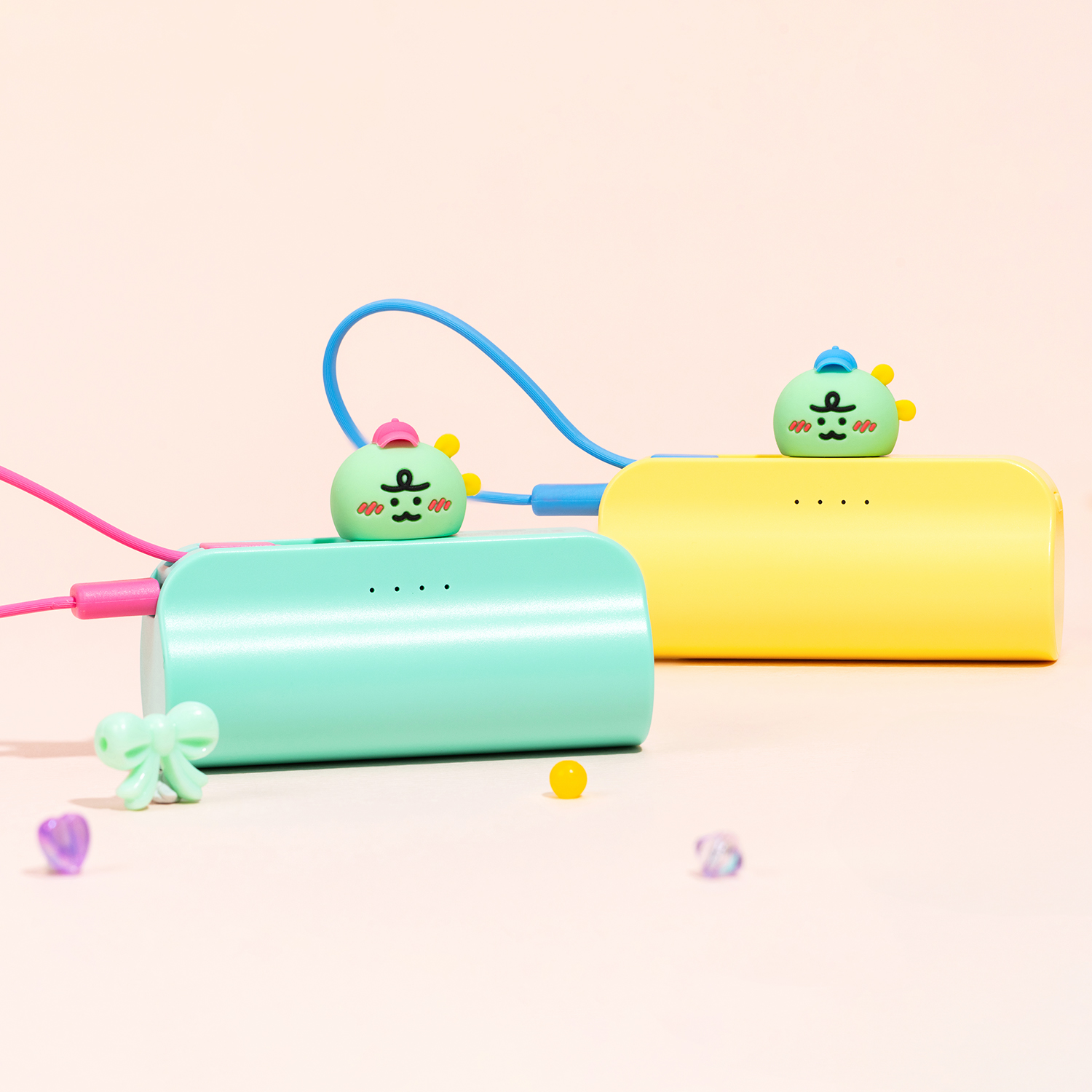 [니니즈] 볼캡 도킹형 20W 고속충전 보조배터리 5000mAh