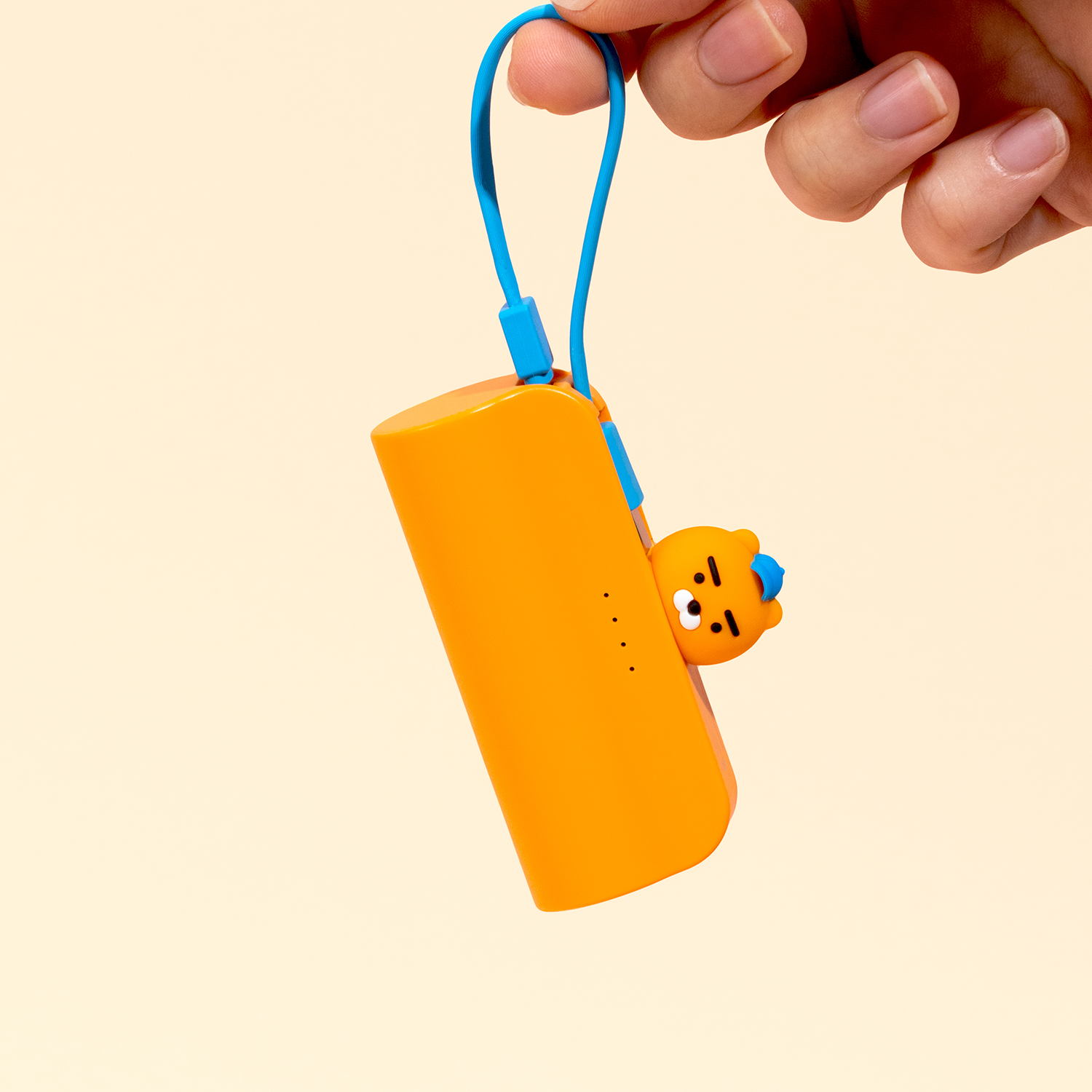 [카카오프렌즈] 볼캡 도킹형 20W 고속충전 보조배터리 5000mAh