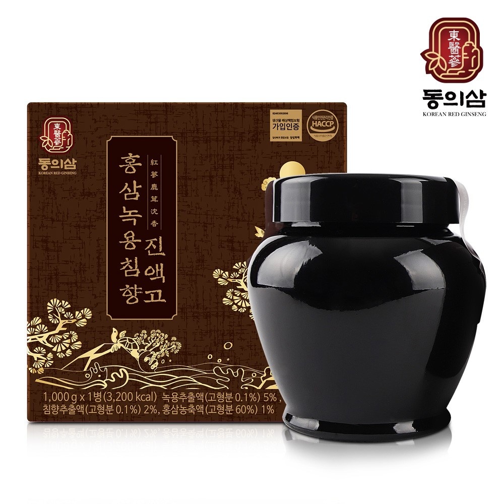 동의삼 홍삼녹용침향진액고(1kg)