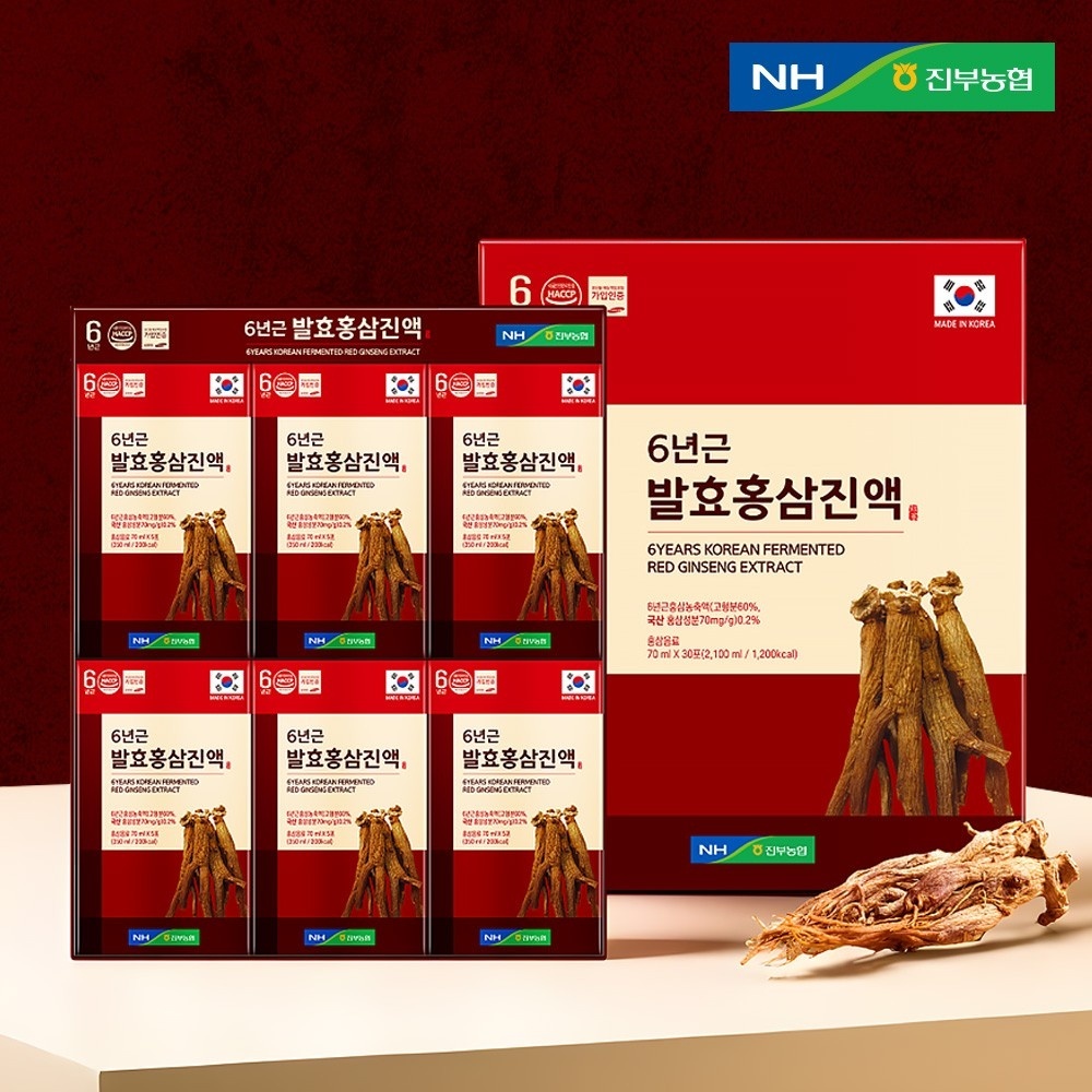 진부농협 6년근 발효홍삼진액