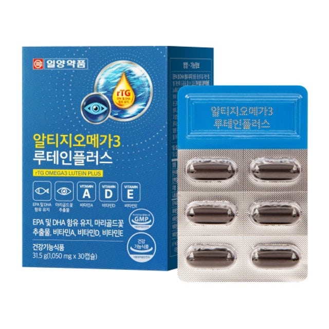 알티지오메가3루테인플러스1,050mg x 30캡슐