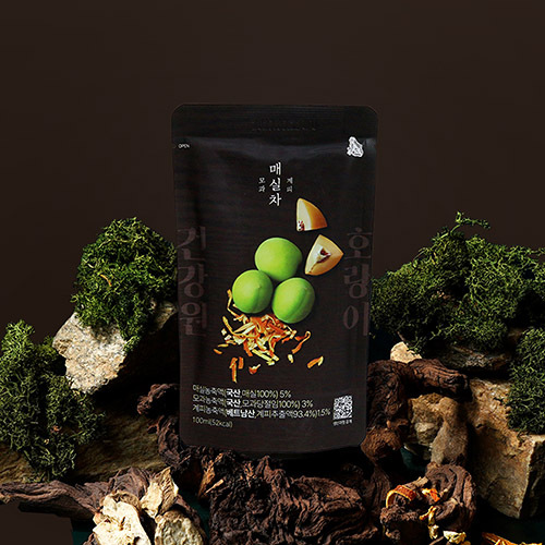 호랑이 건강원 매실차 (100ml x 5포)