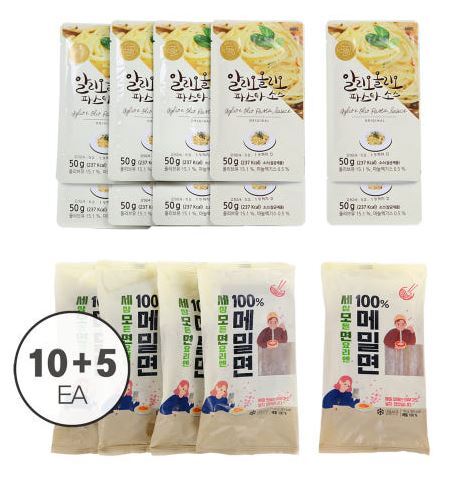 메밀면 150gx5봉+알리오올리오 파스타소스 50gx10봉