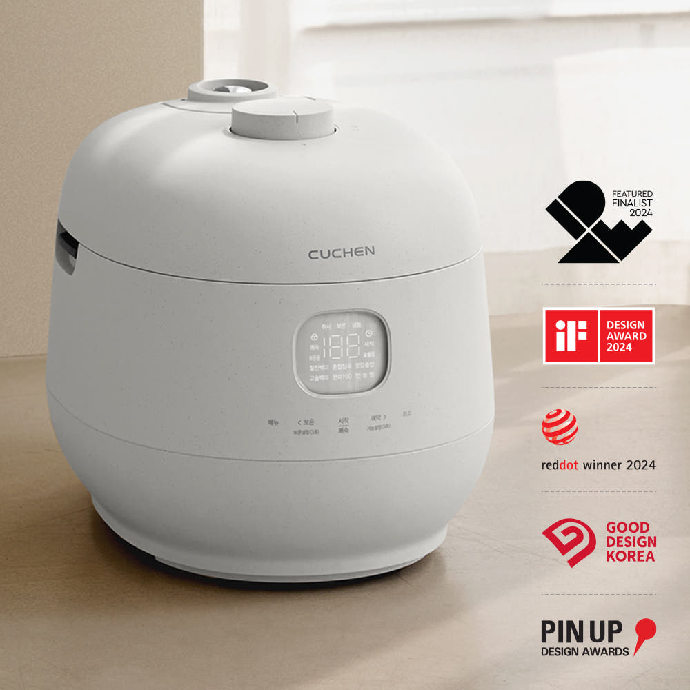 CUCHEN 브레인 6인용 IH전기압력밥솥 CRH-VWTS0621SFMW 스테인리스내솥