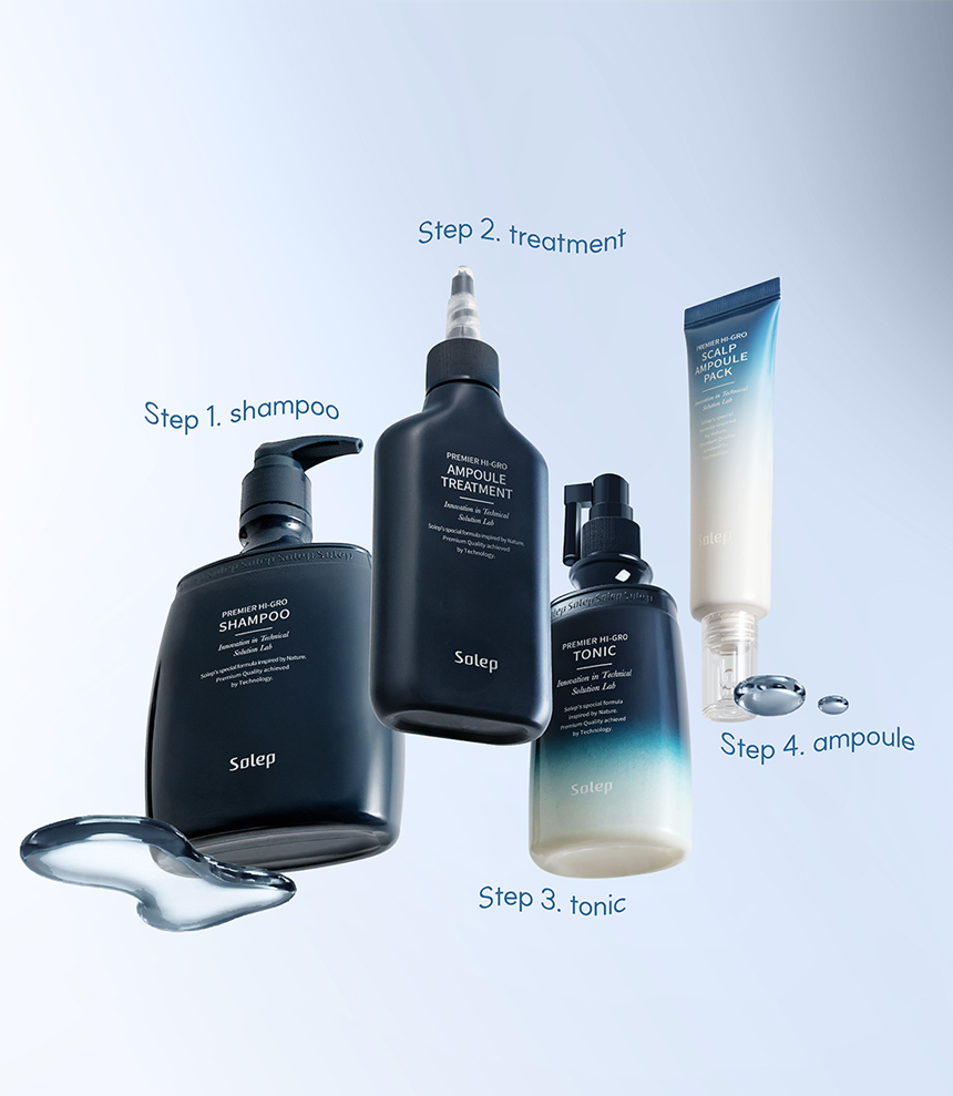 SOLEP Premier Hi-Gro Shampoo & Ampoule Treatment Set - description 60