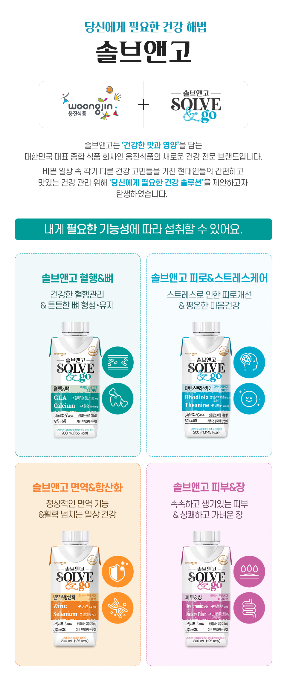 솔브앤고 피로&스트레스케어 200ml 18개 (건강기능음료) - SSG.COM
