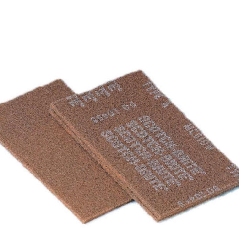 Oce 금속가공수세미 목공연마재사포 100장 1박스(거친120) 공업용사포수세미 블루수세미 곡면연마재