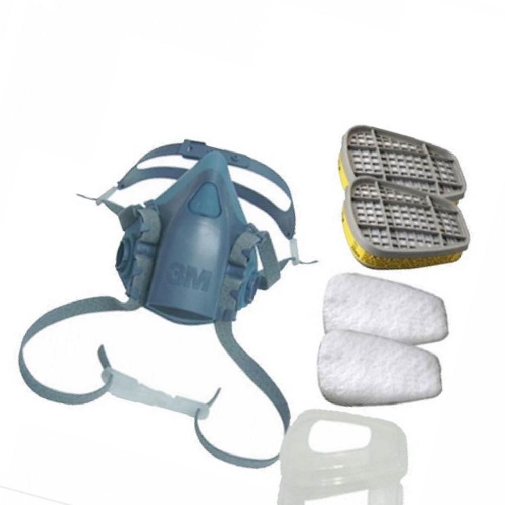 Oce 실리콘방독면 양구 75M&방독필터&방진필터&연결체세트 양구방독마스크 방진마스크 일반방독면