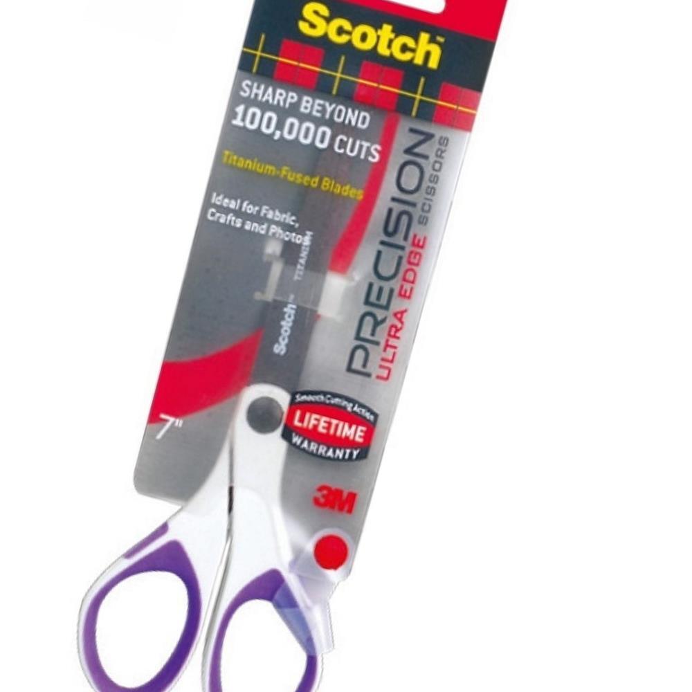 Oce 끈끈이 붙지않는 양손사용 티타늄 중형가위 왼손잡이가위 사무용가위 scissors