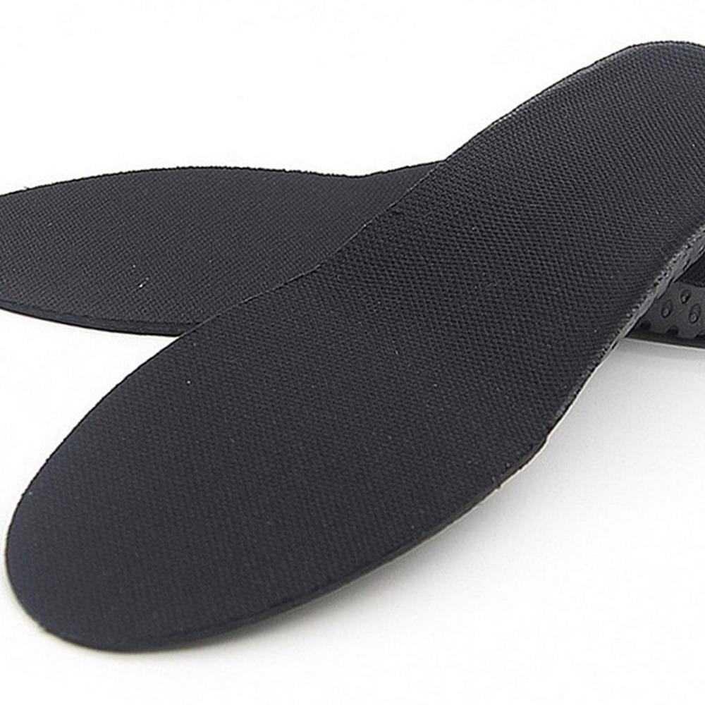 Oce 국산 초경량 고강도스폰지 남성용 insole 2cm 검정 학생화  충격흡수 남자용 국내산깔창 운동화 키높이