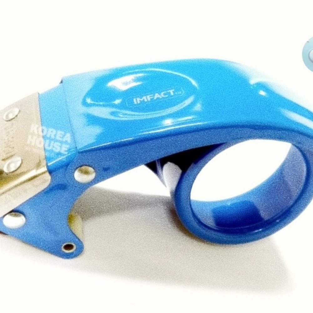 Oce 칼날 장착 일체형 테이프 커터기 50mm 스틸 고급형 태이프 컷팅기 테잎 컷터기 택배 박스 포장기