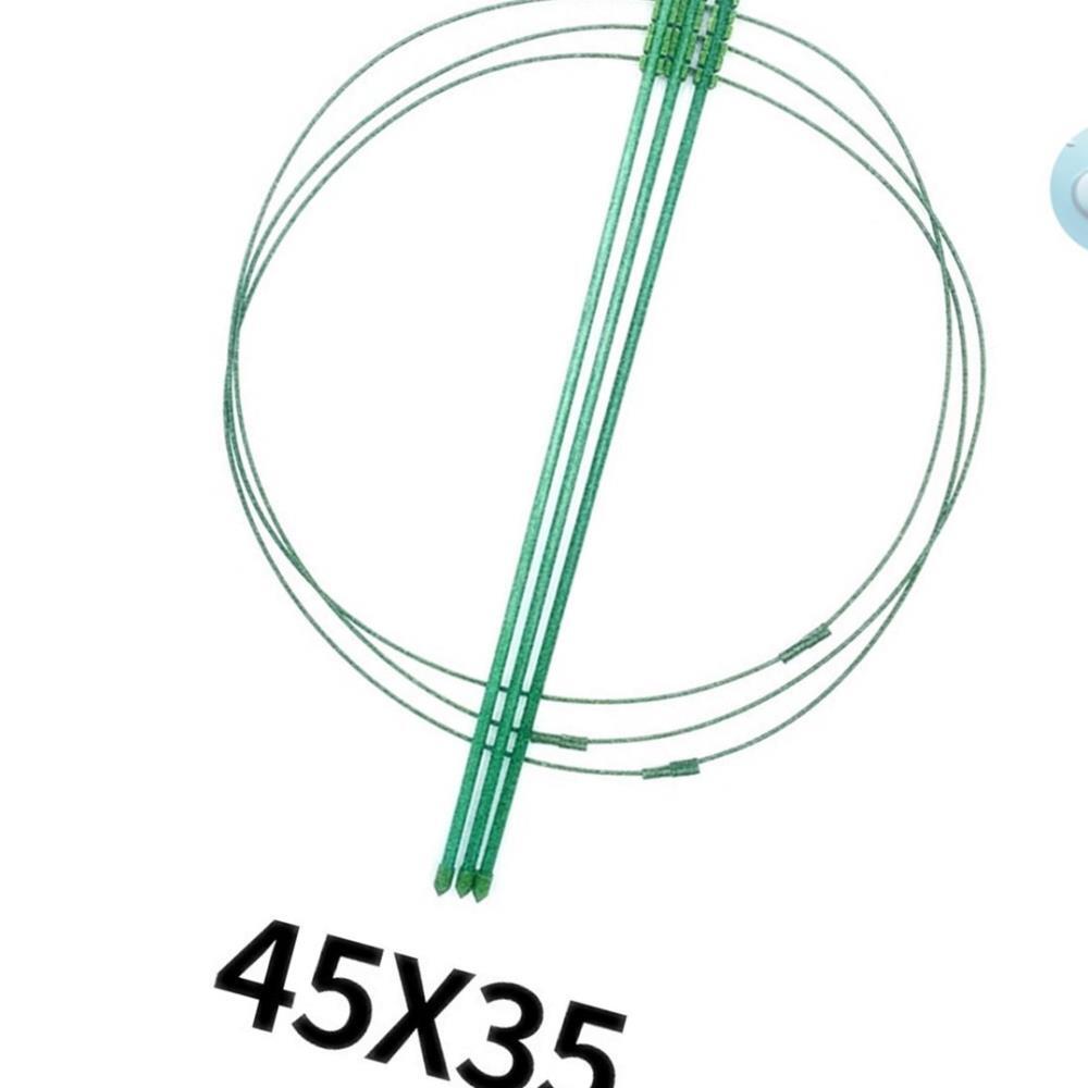 Oce 연결형 화초 보호대 원형 지지대 원예 울타리 35cm원 꽃 줄기 지지대 가드닝 정원 가꾸기 타원 지주대