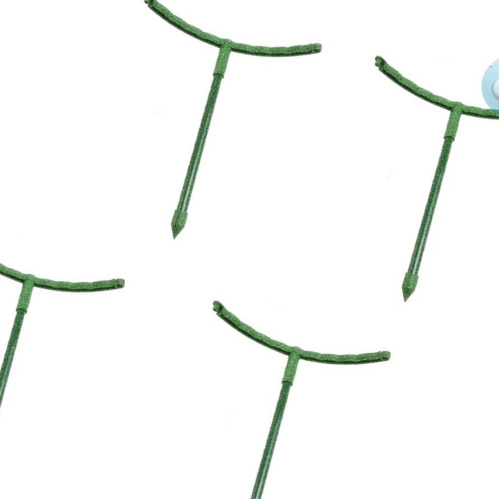 Oce 연결형 화초 보호대 원형 지지대 원예 울타리25cmx4ea 타원 지주대 원예 고정 지지대 가드닝 정원 가꾸기