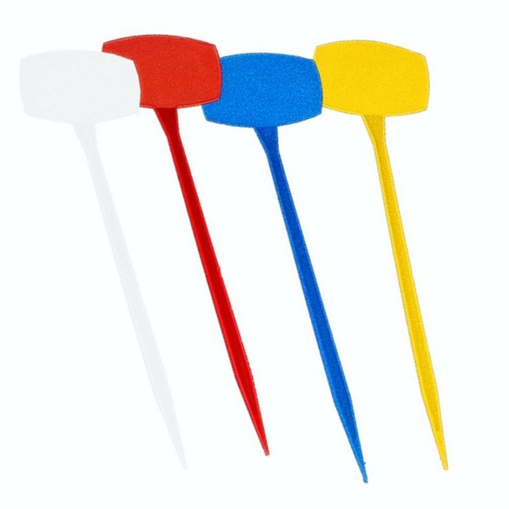 Oce 꽃 모종 네임택 화분 라벨 이름표 꺾임 표지 50cm 화단 나무 농장 홈가드닝 팻말 네임태그